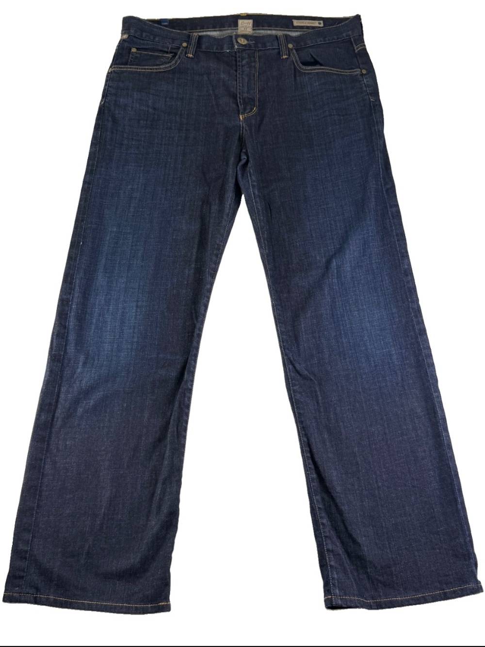 Citizens of Humanity 36x31 Evans Jeans Mens Dark Wash Straight Leg USA Made EUC